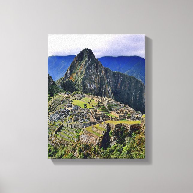 Toile MACHU PICCHU - Pérou - panorama (Recto)