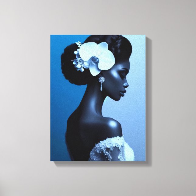 Toile Madame Bleue (Recto)