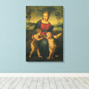 Toile Madone du Chardonneret par Raphaël Sanzio