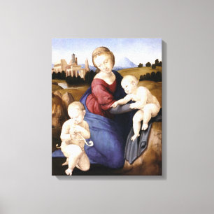 Toile Madone Esterhazy - Raphaël - c1508
