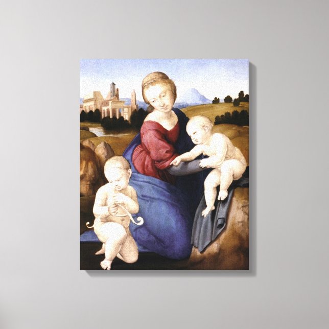 Toile Madone Esterhazy - Raphaël - c1508 (Recto)