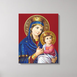 Toile Madone et Enfant