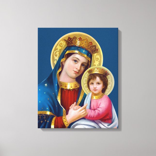 Toile Madone et Enfant (Recto)