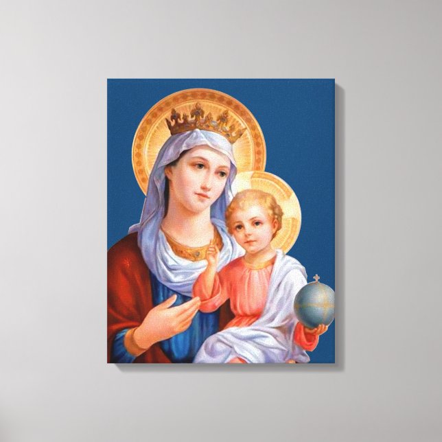 Toile Madone et Enfant (Recto)