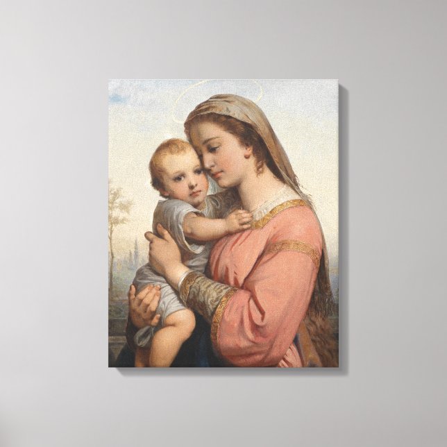 Toile Madone et Enfant (Recto)