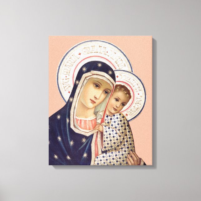 Toile Madone et Enfant (Recto)