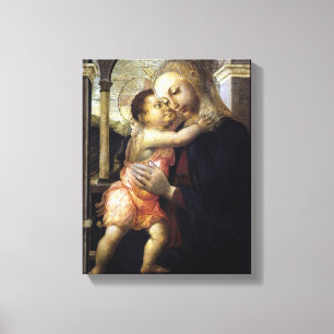 Toile Madone et Enfant - Botticelli - c1500