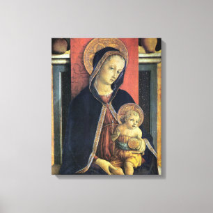 Toile Madone et Enfant - Carlo Crivelli - c1468