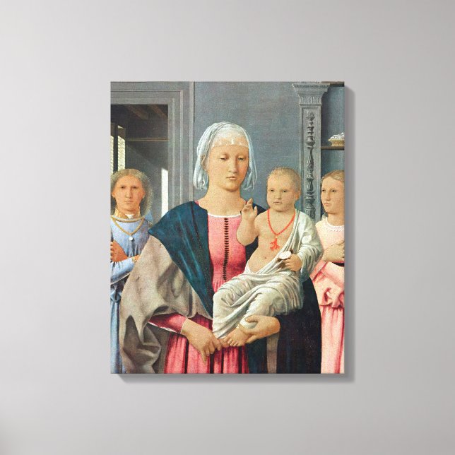 Toile Madonna de Senigallia - Piero della Francesca (Recto)