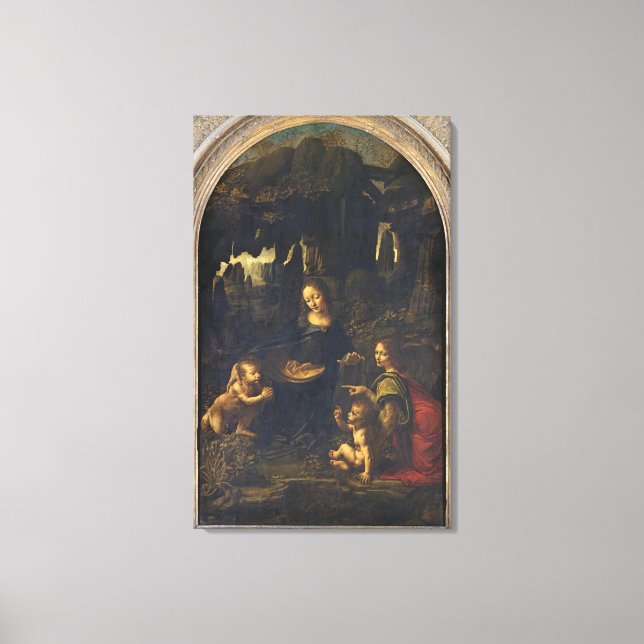 Toile Madonna des Rochers, vers 1478 (Recto)