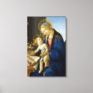 Toile Madonna du livre de Botticelli