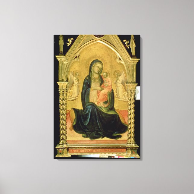 Toile Madonna et Enfant, 1400 (Recto)