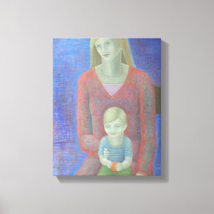 Toile Madonna et Enfant 2014