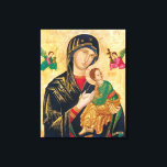 Toile Madonna et enfant divin<br><div class="desc">Vintage Madonna et toile enfant Imprimer.</div>