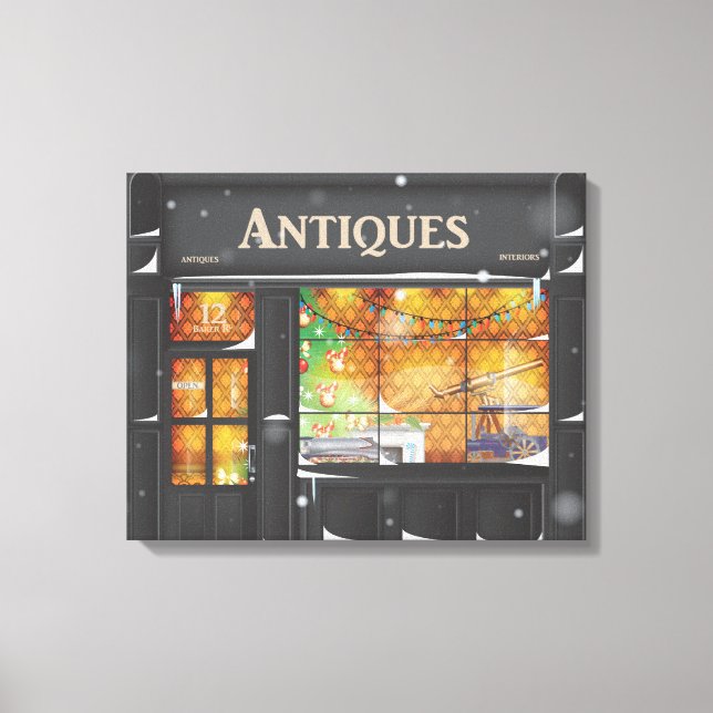 Toile Magasin d'antiquités (Recto)