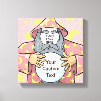 Toile Mage avec votre visage