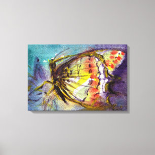 Toile MAGIC BUTTERFLY Noir et Blanc