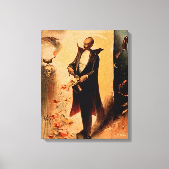 Toile Magicien Sortir les Roses de l'affiche Casquette (Recto)