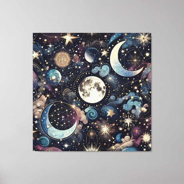 Toile Magie lunaire (Recto)