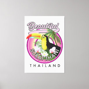 Toile Magnifique logo de Surat Thani Thaïlande