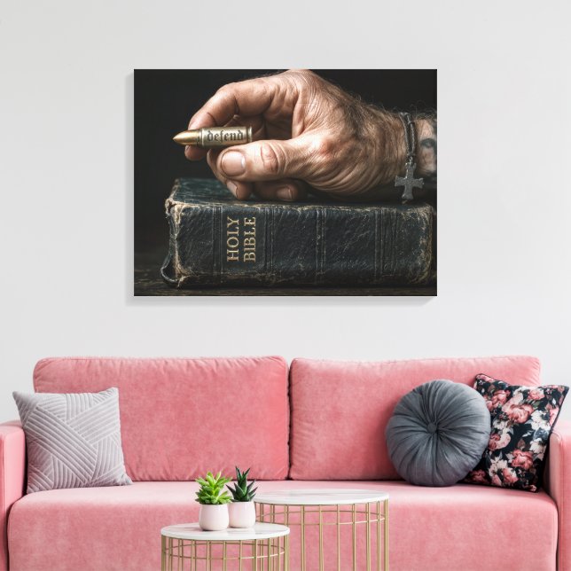 Toile Main d'homme tenant une balle (Insitu(Salon))