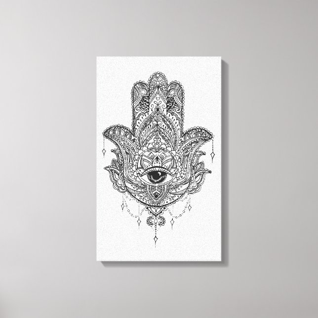 Toile Main Hamsa (Recto)