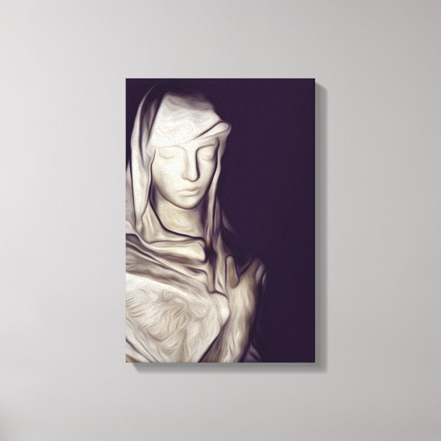 Toile main sur coeur (Recto)