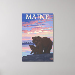 Toile MaineBear et Cub