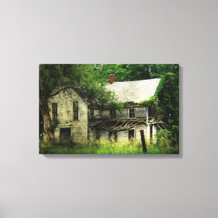 Toile Maison abandonnée