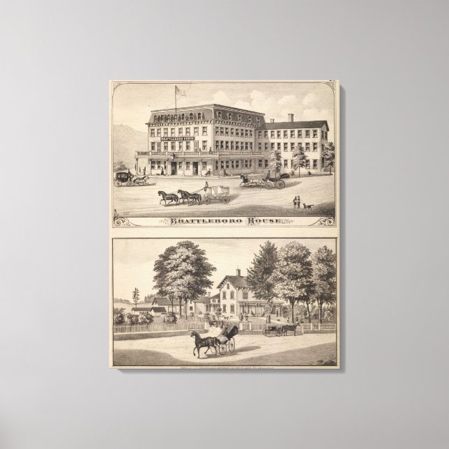 Toile Maison de Brattleboro (Recto)