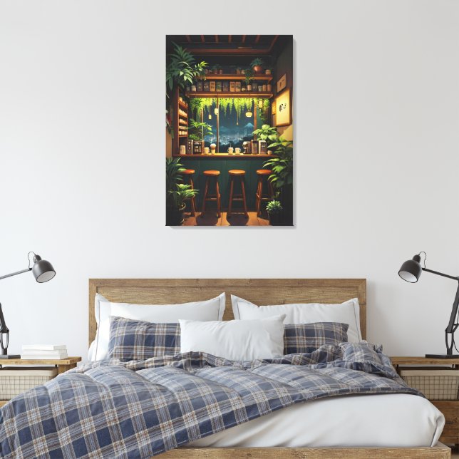 Toile Maison de Café de Tokyo (Insitu(Chambre))