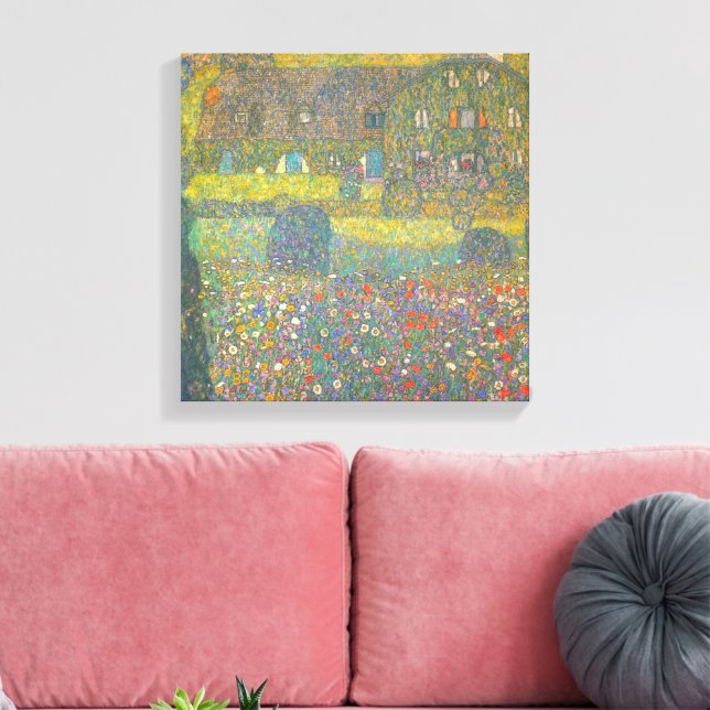 Toile Maison de campagne au bord de l'Attersee par Gusta (Insitu(Salon))