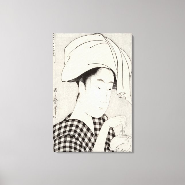 Toile Maison de thé à Ryogoku (Recto)