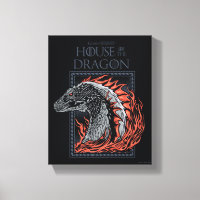 MAISON DU DRAGON | Profil de dragon en flammes