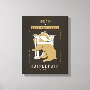 Toile Maison HUFFLEPUFF™ Juste Et Loyale