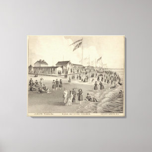 Toile Maisons de bain Ross, Ocean Grove, NJ