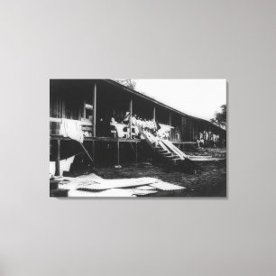 Toile Maisons japonaises à Hawaii Photo