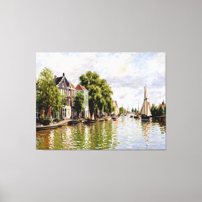 Toile Maisons sur l'Achterzaan (Recto)