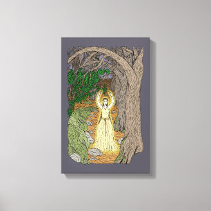 Toile Maîtresse Eldritch (Fairy Lady in Woods)
