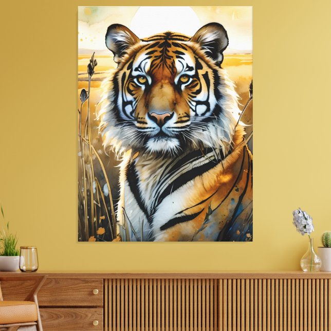 Toile Majestic Tiger (Insitu(Salon))