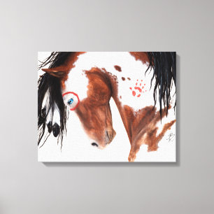 Toile Majetic Paint Horse Art par BiHrLe