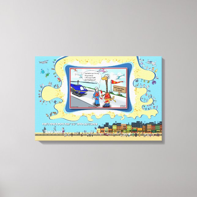 Toile Mal de Crâne | Bon rétablissement 24x16 (Recto)