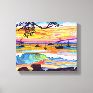 Toile Mala Sunset