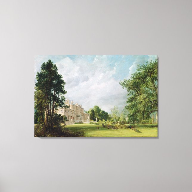Toile Malvern Hall, Warwickshire, 1821 (Recto)