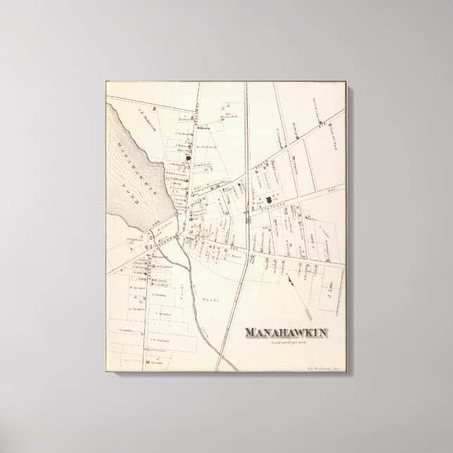 Toile Manahawkin, New Jersey (Recto)