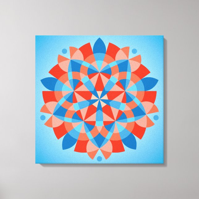 Toile Mandala Cognition (Recto)