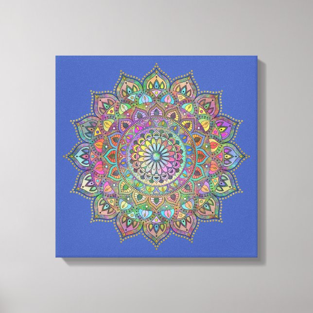 Toile Mandala Inde Style 1 (Recto)