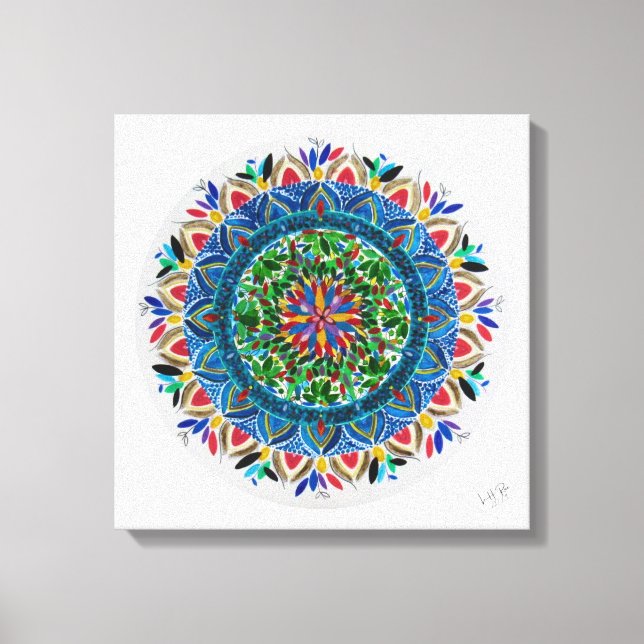 Toile Mandala Prisma (Recto)