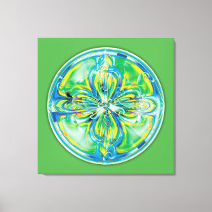 Toile Mandalas de la guérison et du réveil, No.6, toil