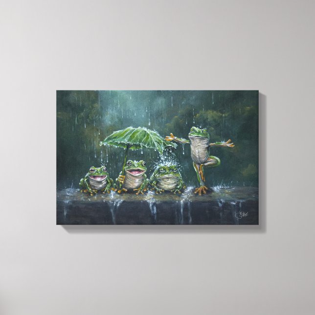Toile ""Mandatory Fun" de Jason Street (Recto)